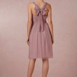 BHLDN Mauve Tulle Dress